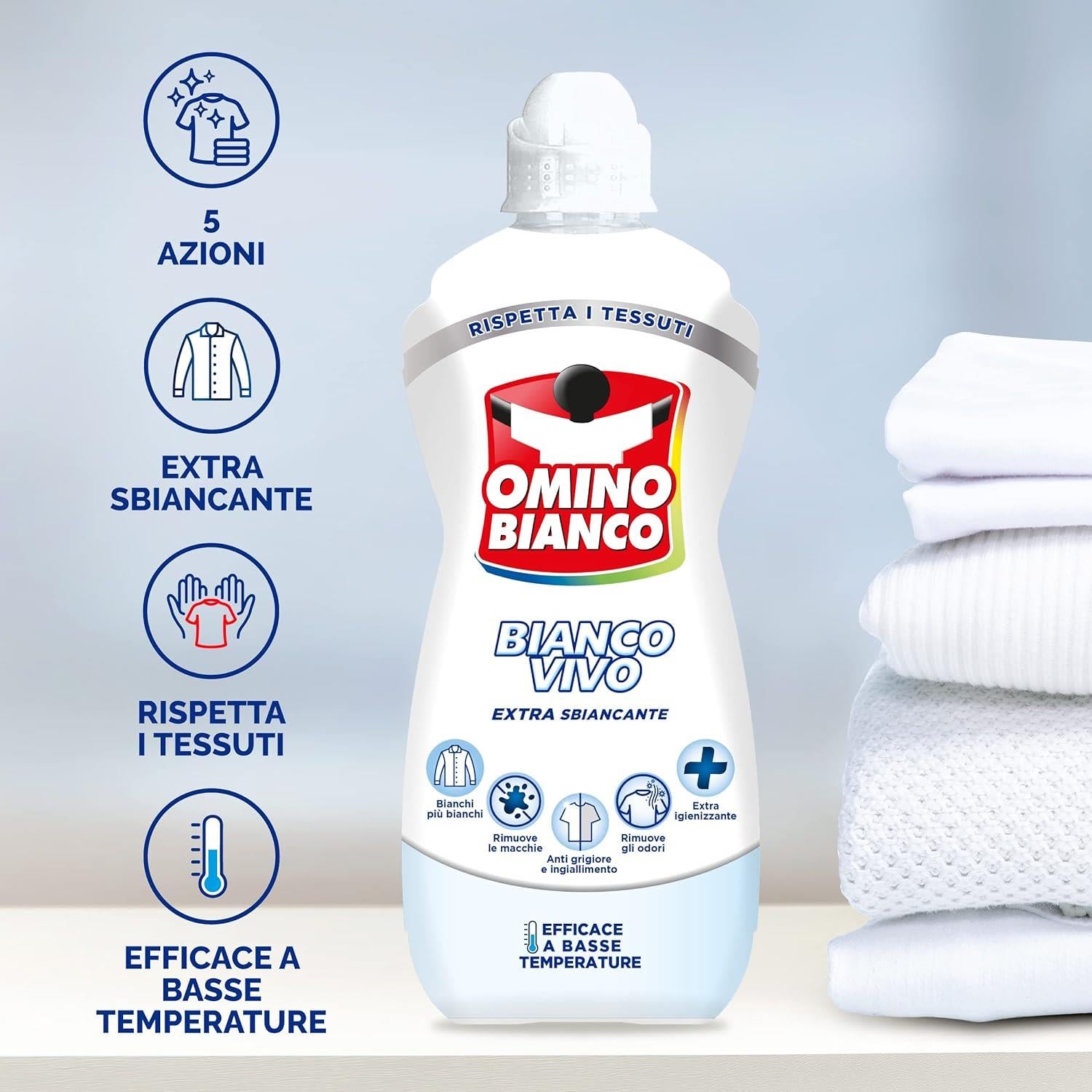 SET 3 PZ ADDITIVO OMINO BIANCO GEL 900ML BIANCOVIVO