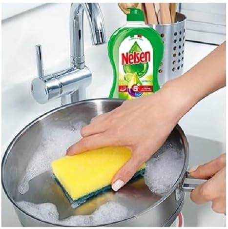 SET 12 NELSEN DETERSIVO PER PIATTI DA 850ML AL LIMONE