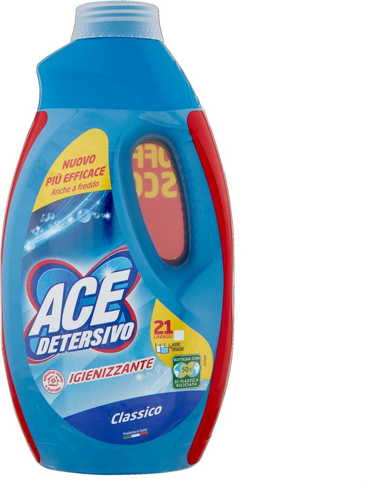 ACE DETERSIVO SET 2 PZ IGIENIZZANTE CLASSICO 42 LAVAGGI 2100 ML L'UNO IGIENIZZANTE