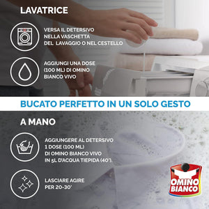 SET 3 PZ ADDITIVO OMINO BIANCO GEL 900ML BIANCOVIVO