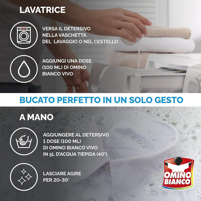 SET 3 PZ ADDITIVO OMINO BIANCO GEL 900ML BIANCOVIVO