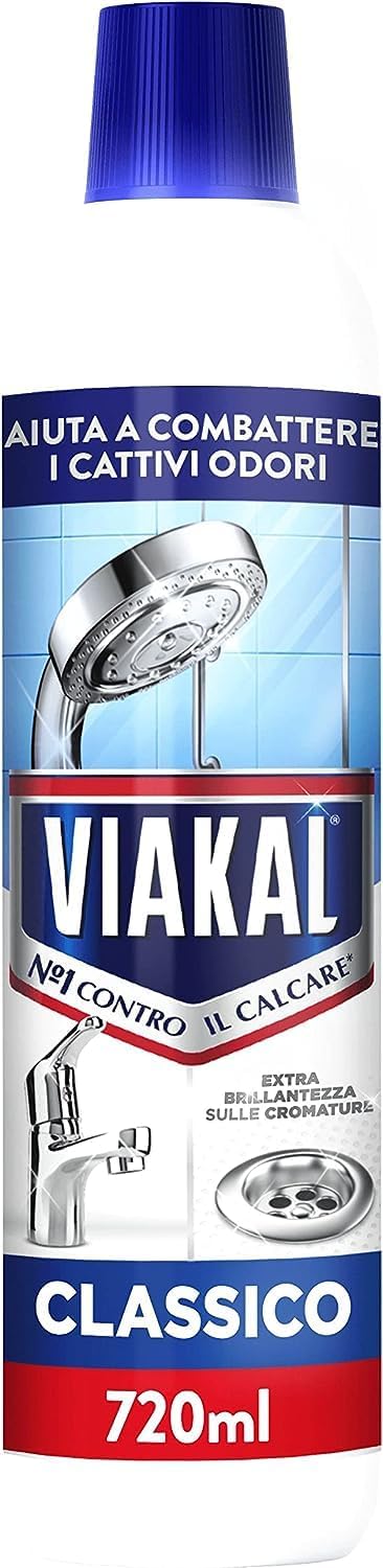 SET 2 PZ VIAKAL ANTICALCARE LIQUIDO DA 720 ML CLASSICO