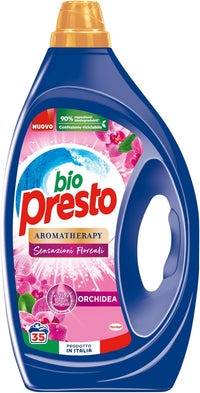 SET 4 PZ BIOPRESTO DETERSIVO PER LAVTRIECE DA 35 LAVAGGI FRAGRANZA ORCHIDEA