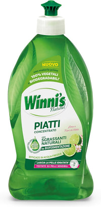 WINNI'S CONFEZIONE 12 PEZZI DETERSIVO PER I PIATTI DA X 480 ML LIME E FIORI MELA