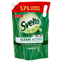 SVELTO DETERGENTE PIATTI RICARICA BUSTA 1, 7 LT LIMONE