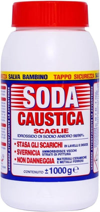 MARTEN SODA CAUSTICA A SCAGLIE PERCARBONATO DI SODIO 1 KG STASA SCARICHI SVERNICIA NON DANNEGGIA