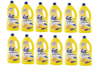 SET 12 CONFEZIONI SMAC TOT GIALLO DETERGENTE LAVAINCERA CON CERA DI CARNUBA 1 LT
