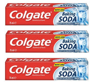 SET 3 CONFEZIONI DI COLGATE DENTIFRICIO BAKING SODA ANTIPLACCA 75ML