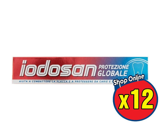 12 IODOSAN DENTIFRICIO PROTEZIONE GLOBALE DA 75 ML
