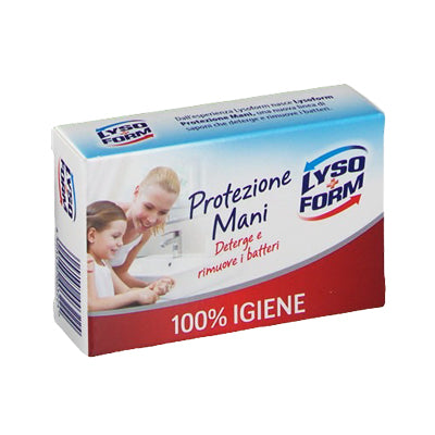 SET 6 CONFEZIONI LYSOFORM PROTEZIONE MANI SAPONETTA 125 GR