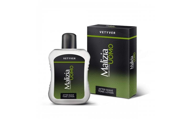 SET 12 PZ MALIZIA AFTER SHAVE TONIC LOTION 100ML VETYVER