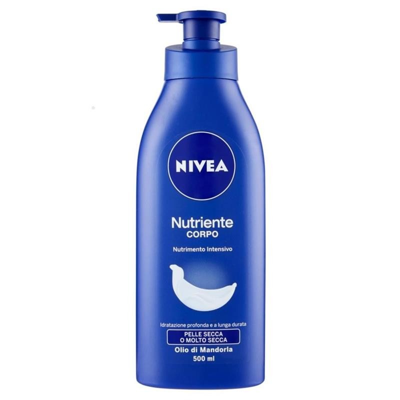 NIVEA CREMA FLUIDA NUTRIENTE CON OLIO DI MANDORLA 2 X 500 ML