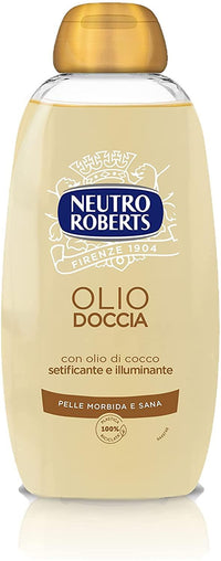 SET 3 CONFEZIONI DI NEUTRO ROBERTS DETERGENTE OLIO DOCCIA 250ML COCCO