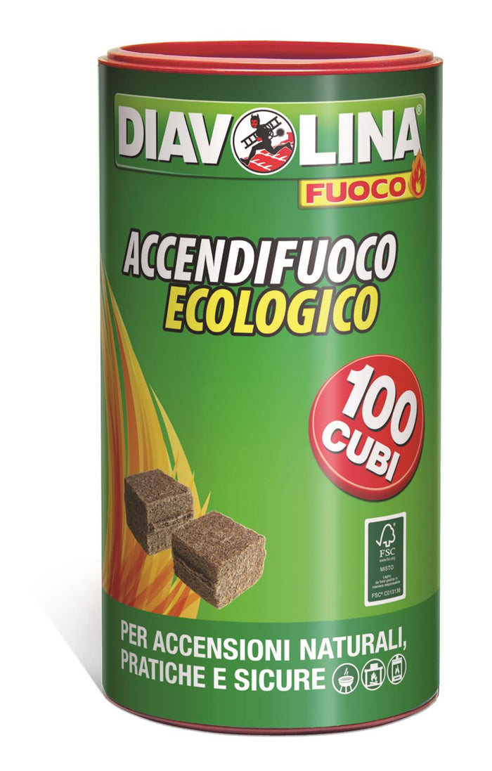 DIAVOLINA ACCENDIFUOCO NATURA BOX 3 X 100 PZ