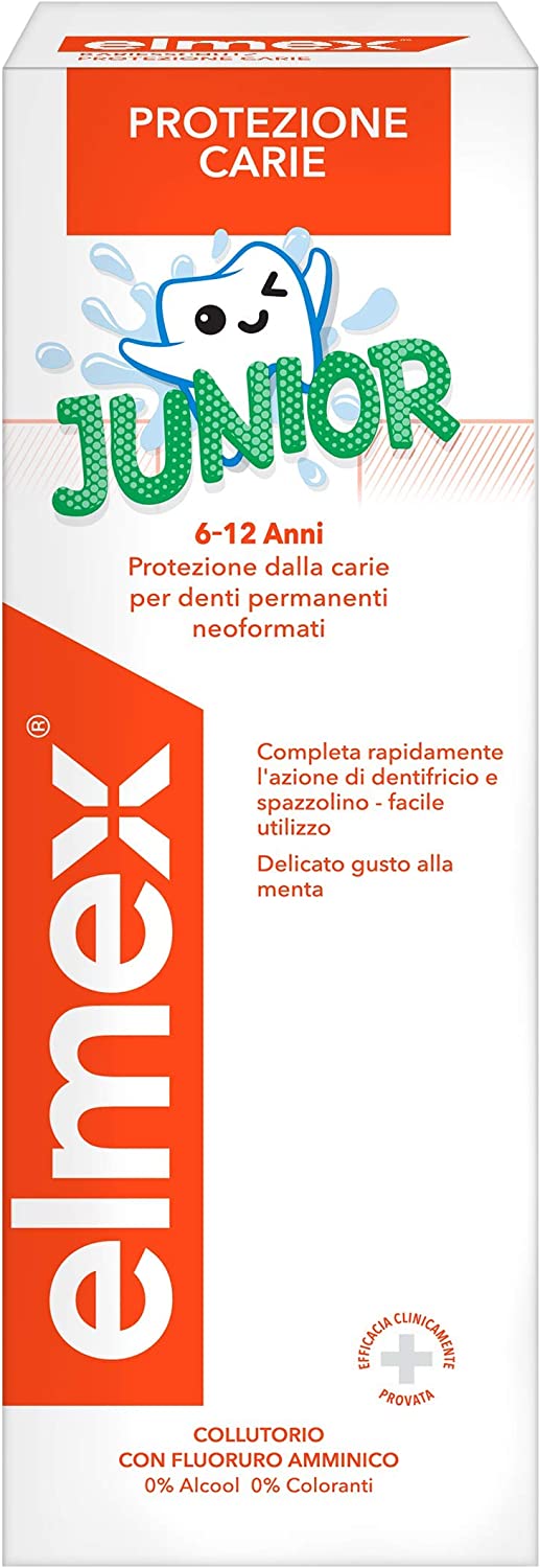 ELMEX COLLUTTORIO JUNIOR 6-12 ANNI IN FORMATO DA 400 ML