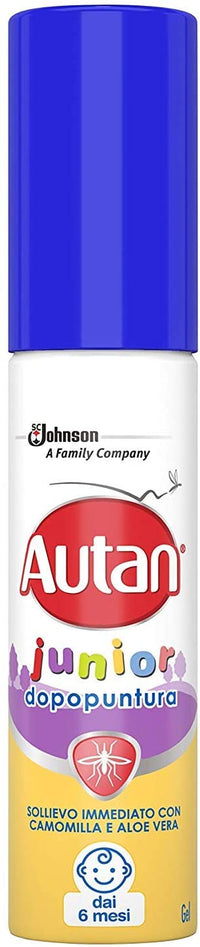 SET 2 CONFEZIONI DI AUTAN SPRAY DOPOPUNTURA ANTIZANZARE JUNIOR 25 ML