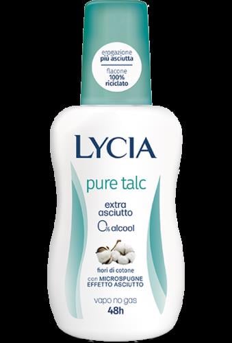 SET 12 LYCIA DEODORANTE VAPO IN FORMATO DA 75 ML PURE TALC