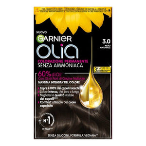GARNIER SET 3 PZ OLIA TINTA CAPELLI 3.0 SOFT NERO NATURALE