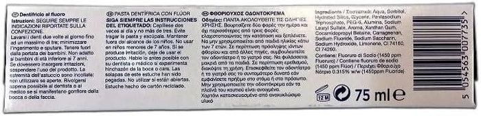 AQUAFRESH DENTIFRICIO INTENSE CLEAN WHITE 75 ML MICROCRISTALLI PER UNA PROFONDA PULIZIA