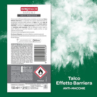 BOROTALCO SET 4 DEODORANTI SPRAY INVISIBILE GRIGIO NO ALCOOL CON TALCO 150 ML ANTIMACCHIE