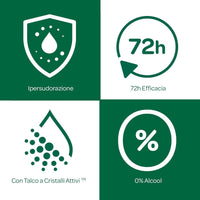 BOROTALCO ROLL-ON SET 4 PZ 50 ML L'UNO FORMULA SENZA ALCOOL EFFICACIA FRESCA 48H INTENSIVO