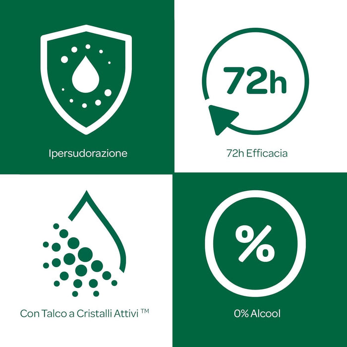 BOROTALCO ROLL-ON SET 4 PZ 50 ML L'UNO FORMULA SENZA ALCOOL EFFICACIA FRESCA 48H INTENSIVO