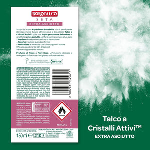 BOROTALCO SET 4 PZ DEO SPRAY 150 ML L'UNO NEW SETA PROFMO DI TALCO E FIORI ROSA