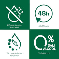 BOROTALCO SET 4 PZ DEO SPRAY 150 ML L'UNO NEW PURO 0 SALI 0 ALCOOL PROFUMO DI BOROTALCO