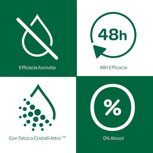 BOROTALCO ROLL-ON SET 8 PZ 50 ML L'UNO FORMULA SENZA ALCOOL EFFICACIA FRESCA 48H TALCO CRISTALLI ATTIVI