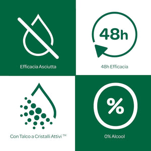 BOROTALCO ROLL-ON SET 6 PZ 50 MLL'UNO FORMULA SENZA ALCOOL EFFICACIA FRESCA 48HAI FIORI DI ROSA