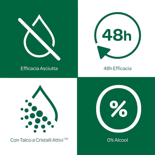 BOROTALCO ROLL-ON SET 6 PZ 50 MLL'UNO FORMULA SENZA ALCOOL EFFICACIA FRESCA 48HAI FIORI DI ROSA