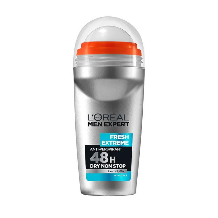 SET 2 L'OREAL MEN EXPERT FRESH EXTREME DEODORANTE ROLL-ON 50 ML