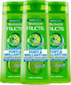 GARNIER FRUCTIS SET 3 PZ  SHAMPOO 2 IN 1 PIU FORTI X3 PIU LUMINOSI 250 ML L'UNO PER CAPELLI NORMALI ESTRATTO DI POMPELMO