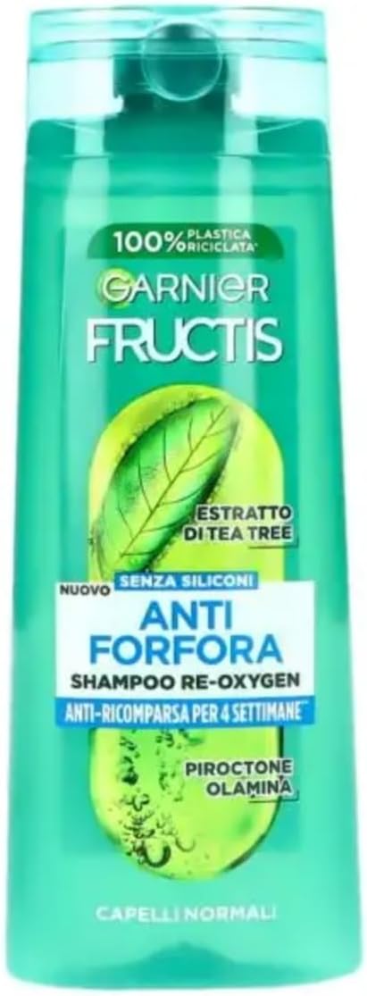 SET 3 GARNIER FRUCTIS SHAMPOO ANTIFORFORA PURIFICANTE 250 ML PER CAPELLI GRASSI