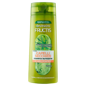 GARNIER FRUCTIS SET 3 PZ SHAMPOO 250 ML L'UNO PER CAPELLI SECCHI E DANNEGGIATI 2IN1 NUTRIENTE X3 CAPELLI PIU NUTRITI