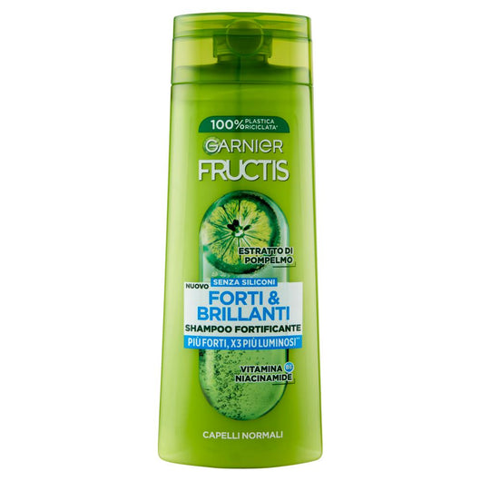 GARNIER FRUCTIS SET 3 PZ SHAMPOO PIU FORTI X3 PIU LUMINOSI 250 ML L'UNO PER CAPELLI NORMALI ESTRATTO DI POMPELMO