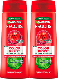 GARNIER FRUCTIS 2 PZ SHAMPOO 250 ML L'UNO COLOR RESIST FINO A 10 SETTIMANE DI COLORE BRILLANTE CON ESTRATTO DI ACAI
