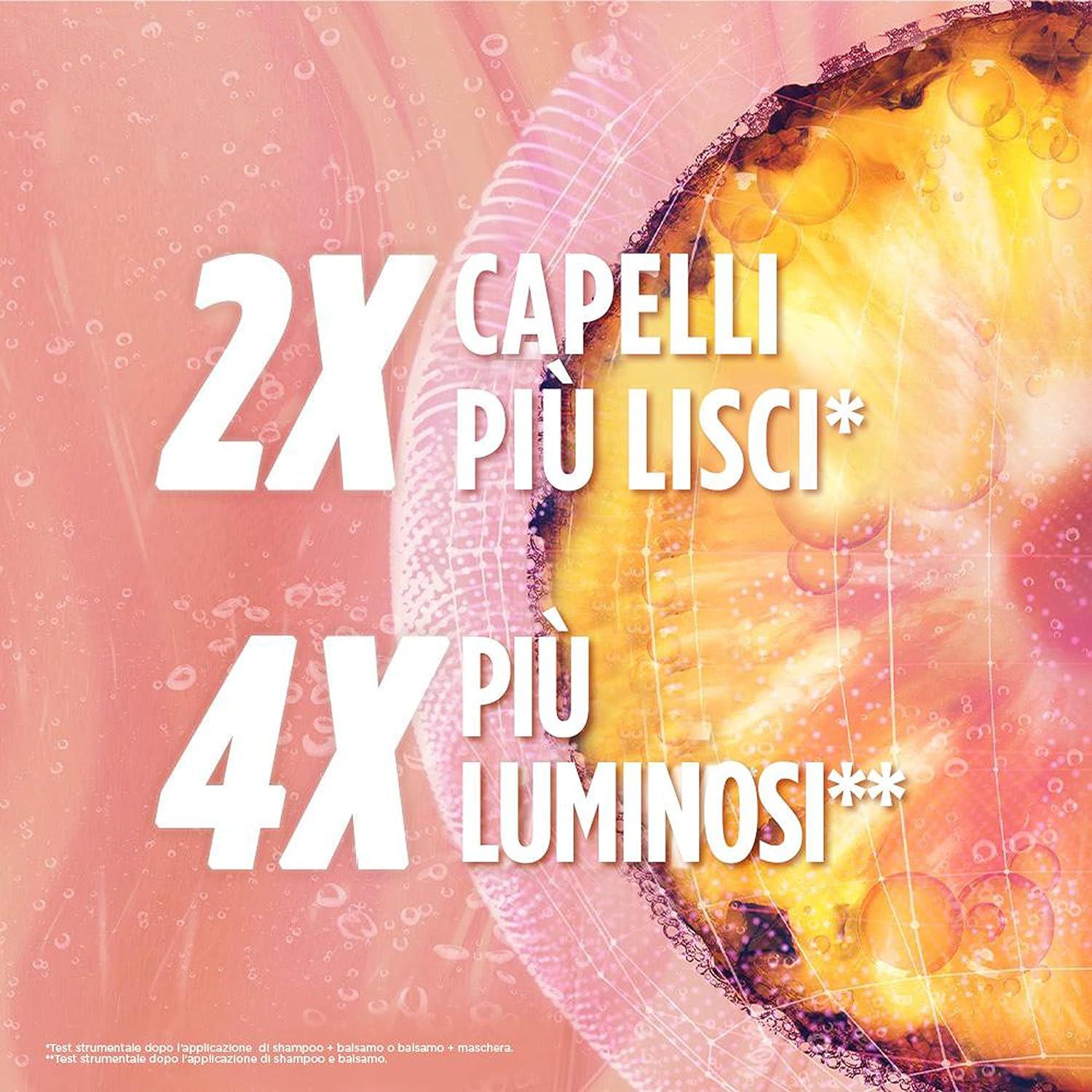 SET 2 GARNIER FRUCTIS HAIR FOOD MASCHERA ANANAS LUNGHEZZE LUMINOSE PER CAPELLI LUNGHI E SPENTI 390 ML