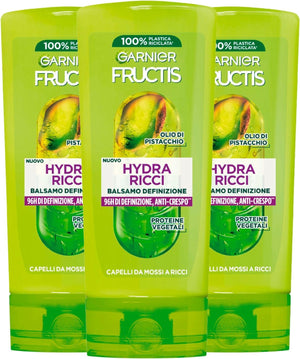 FRUCTIS BALSAMO SET 3 CONFEZIONI DEFINIZIONE HYDRA RICCI CAPELLI DA MOSSI A RICCI 200 ML L'UNO