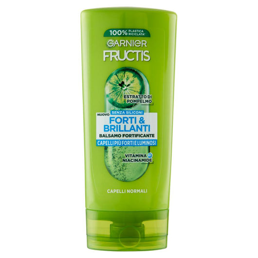 GARNIER FRUCTIS SET 3 PZ BALSAMO FORTI & BRILLANTI PER CAPELLI NORMALI 200 ML L'UNO