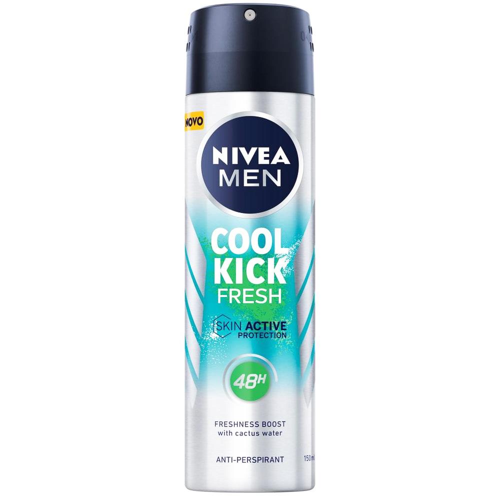 NIVEA SET 6 PZ DEODORANTE SPRAY 150 ML MEN COOL KICK FRESH FINO A 48H