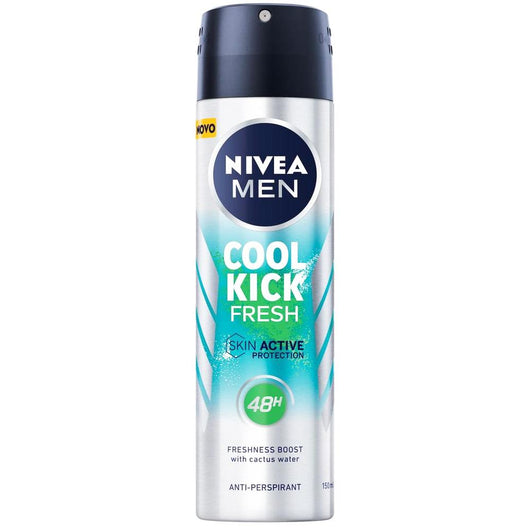 NIVEA SET 6 PZ DEODORANTE SPRAY 150 ML MEN COOL KICK FRESH FINO A 48H