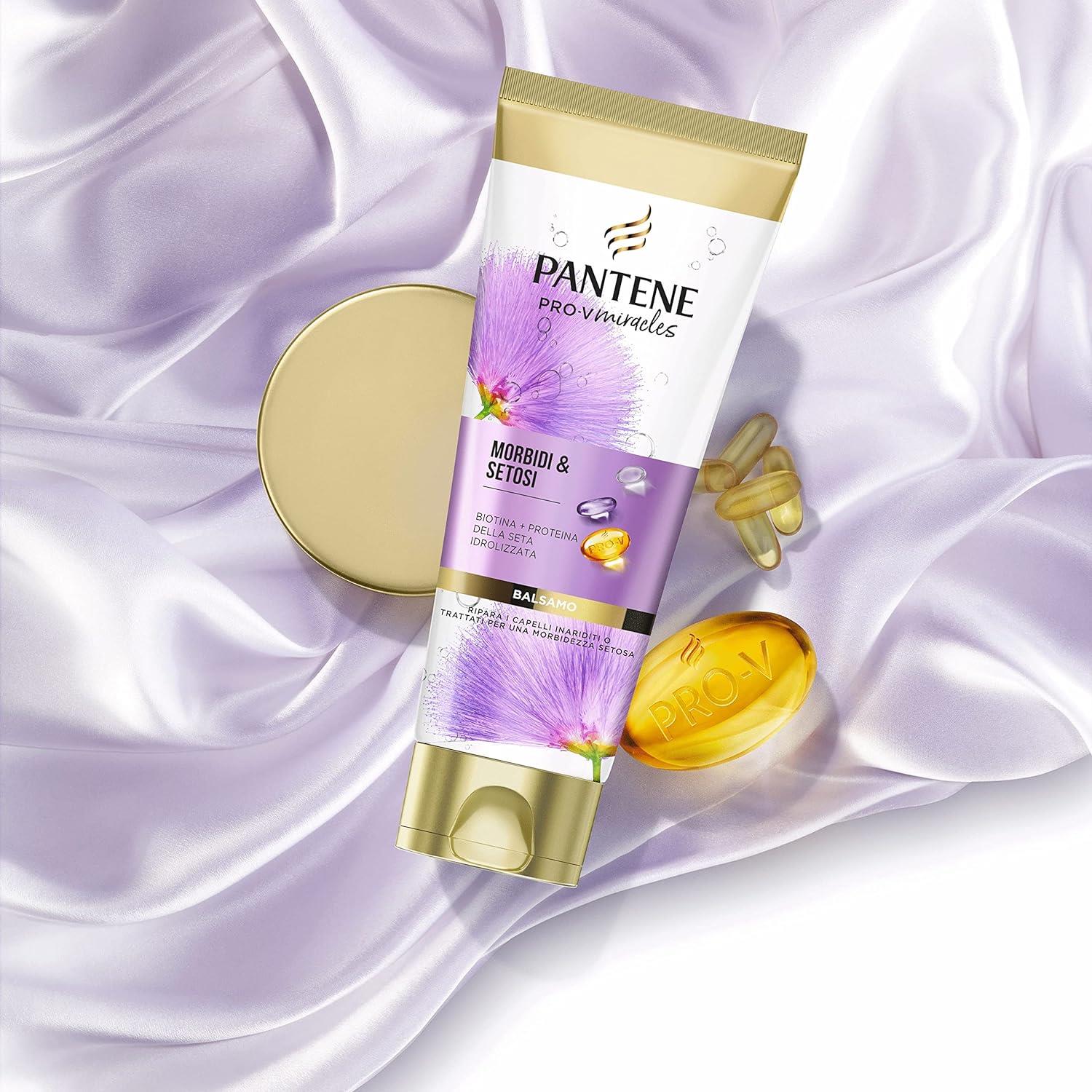 PANTENE SET 6 PZ PRO-V MIRACLES BALSAMO PER CAPELLI DANNEGGIATI E SECCHI 200 ML