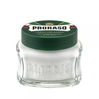 CREMA PREBARBA PRORASO SET 3 PZ X 100ML RINFRESCANTE E TONIFICANTE CON OLIO DI EUCALIPTO E MENTOLO