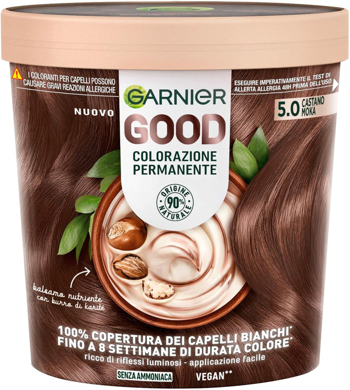 SET 3 GARNIER COLOR GOOD TINTA CAPELLI SENZA AMMONIACA 5.0 CASTANO MOKA