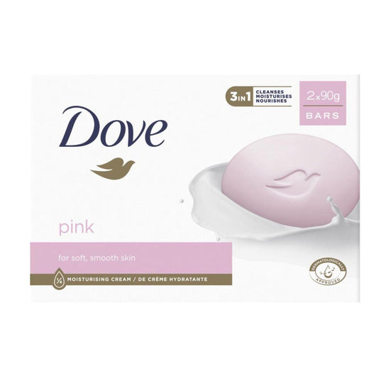 SET 8 SAPONETTA DOVE 90GR PINK