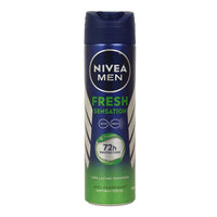 NIVEA MEN SET 4 PZ  DEODORANTE 72H PROTECTION FRESH SENSATION SPRAY 150 ML