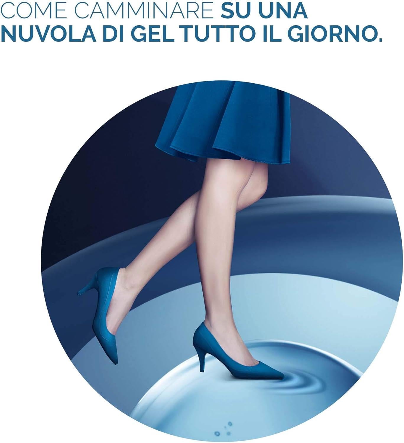 SCHOLL SOLETTE GEL ACTIV DONNA PER TACCHI MEDI AZIONE AMMORTIZZANTE E ANTISCIVOLO 1 PAIO