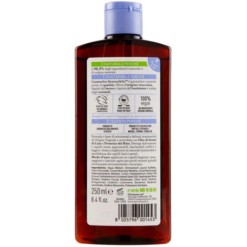 SET 2 PZ I PROVENZALI SHAMPOO SEMI LINO FLACONE DA ML250