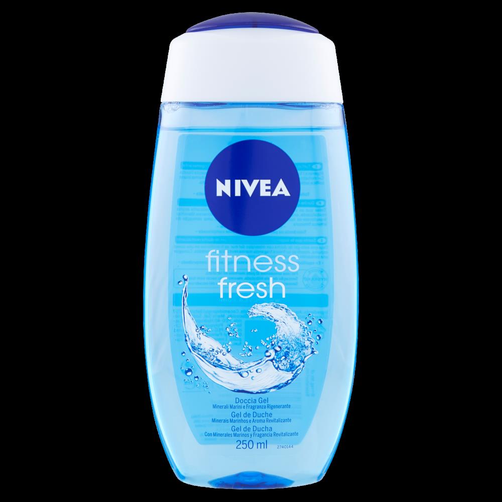 SET 3 CONFEZIONI DI NIVEA DOCCIA GEL 250 ML FITNESS